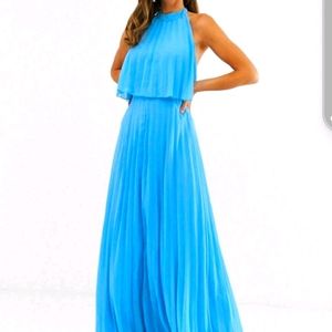 Blue Maxi Dress